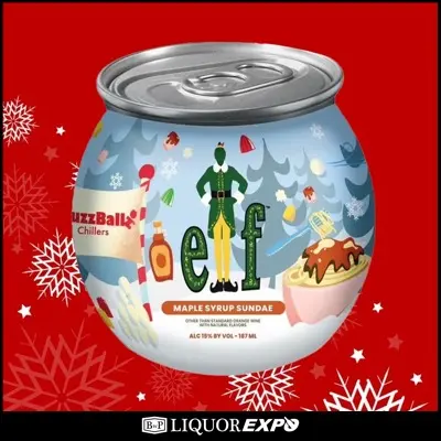 BuzzBallz Maple Syrup Sundae