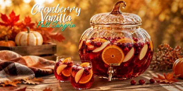 Cranberry Vanilla Fall Sangria